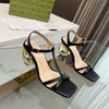 Summer Women Fashion Sandals Designer Conical Heels Comfortable High Heels Holiday Simple rhinestone Sweet Open Toe Shoes