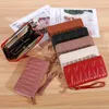 pu leather wallet, women's purple, lg cardboard box, handbag, phe pocket, fiable A8Za#