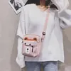 Torba urocza dziewczyna płócienne panie mody crossbody wzór mini ramię w stylu college'u trend japońskie torebki