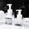 Bottiglie di stoccaggio Doccia Bottiglia di shampoo Detergente per il viso Schiuma Lozione Schiuma per il bagno Dispenser di sapone con pompa in schiuma ricaricabile