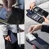 Neue Reise -Wallet -Pass -Kredit -Kredit -ID -Karten -Organisator C. Inhaber Dokumenttasche Multifunktions Geldbörse Travel Pack Clutch Mujer A7AM#