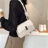 Tasche Scrub PU-Leder Kleine Umhängetaschen für Frauen 2024 Trendkette Hand Damen Trendige Schulterhandtaschen