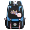 sofia Princ Boys Girls Kids School Book Bags Women USB Bagpack Teenagers Canvas Laptop Travel Student Backpack Y8C8#