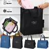 Azul marinho Bolsas de viagem Office Thermal Isolated Food Storage Box Lunch Bags Food Tote Picnic Bag Cooler Bags m6Yn #