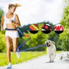 Coleiras de cachorro trela bungee retrátil para corrida e caminhada mãos-livres com cinto de cintura ajustável acessórios de produtos para animais de estimação