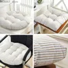 Cushion/Decorative Pillow Inyahome floor seat cushion square Windows chair cushion meditation thick adult tatami bench Y240401