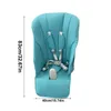 Housses de chaise haute pour bébés, coussin de remplacement confortable, en cuir PU, respirant, épais avec entrejambe