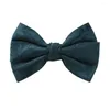 Bow Ties 2024 Bowties Vintage Floral for Men نساء الصلبة أبيض بني حفل زفاف حزب زهرة السوداء السادة الفراشة