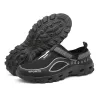 Обувь лето на открытом воздухе вода для водных туфлей легкие повседневные кроссовки мужчины сетчатые пешеходные туфли дышащие клей