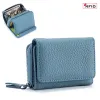 Nya kvinnors plånböcker Mini RFID Purses Kort äkta läderväska multifunktdial stor kapacitet mey väska byt väska förvaring väska f5kv#