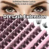 False Eyelashes Europ The Length Is Consistent Fine Stem Single Cluster Sub-paragraph Beauty And Health Fine-stemmed Diy