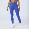 Pantaloni attivi Forma nuda Modellante Yoga pieghettato per le donne Sollevamento dell'anca a forma di V Collant da allenamento sportivo per il tempo libero ad asciugatura rapida