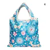 2023 Nouveau sac de magasin d'impression florale pliable sacs à main fourre-tout écologiques pour femmes sac d'épicerie de voyage de grande capacité sacs de shopping 849g #