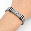 Bangle Trend Stainless Steel Hourglass Bracelet Charming Men's Fashion Jewelry Accessories Party Valentine's Day Gift