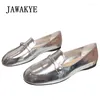 Casual Schoenen 2024 Herfst Ronde Neus Lakleer Platte Voor Vrouwen Merk Slip Op Loafers Kantoor Dames Elegante Jurk Femme