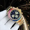 Relógio automático Designer Diamond Watch Mens Watch Qualidade Movimento Mecânico Automático 40mm Ouro Aço Inoxidável Safira Relógio de Pulso À Prova D 'Água Moda Hombre
