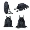 2019 Nyaste heta man kvinnor Polyester String DrawString Back Pack Cinch Sack Gym Tote Bag School Sport Bag X5QC#