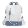 Mochila feminina moda bonita tecido de náilon feminino daypack elegante meninas saco mochila casual ombro