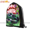 grave Digger 2021 Kevin Harvick Mster Truck Racing Drawstring Backpack Swimming Sports Bag O2GQ#