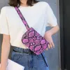 Fanny Pack MIVEDE Snake Göğüs Çantası Yüksek Kaliteli Mini Kızlar Çanta Çapraz Koyu Çantalar İçin Çantalar Çantalar Serpantin Bel Paketi 090408 N11m#