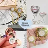 10pcs/set blank baby pacifier clips sublimation custom nipple 개인화 된 황금 블링 실리콘 유아 멍청이 태어난 젖꼭지 240322