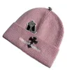 Cappello di lusso Beanie Designer Berretto invernale Uomo Donna Cappelli Marca Chr Bonnet caldo Sanscrito Cuori a ferro di cavallo Copricapo Casquette Berretto in lana cashmere femminile RXG7