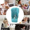 Housses de chaise haute pour bébés, coussin de remplacement confortable, en cuir PU, respirant, épais avec entrejambe