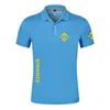 Binance Crypto Mens Summer Print Polos Shirts Casu