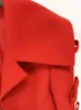 High Street EST 2024 S/S Designer Kurtka Women Dople Out Bow Cropped Blazer 240320