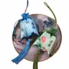 Beaded FR Tassel DrawString Bag Fish Floral Jewelry Packing Bag Bird Mini Coin Purse Canvas Ethnic FR Handväska D7PB#