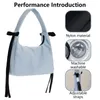 トートズ機能バッグナイロンハンドバッグ女性ショッピング財布毎日使用に最適