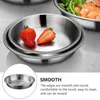 Dinnerware Sets Stainless Steel Soup Bowl Flatware Steamer For Vegetables Household Tableware