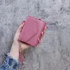 Mini Quaste Wallet Women Fi Geldbörse Frau Kurzmini Brieftaschen Koreanische Studenten schöne Geldbörse Frau kleine Brieftasche für Frauen 492b#