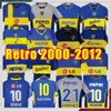 84 95 96 97 98 Boca Juniors Retro Futbol Forması Maradona Roman Camiseta de Futbol 99 00 01 02 03 04 Palermo Futbol Gömlekleri MAILLOT CANIGGIA RIQUEELME 1997 2002