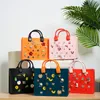 Der orangefarbene Kerl New Casual Water of Travel Tote Bag Outdoor Beach Bags Frauen FI New Eva geschlagene Handtasche Fit Charms D4rs#