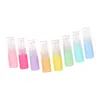 Storage Bottles 8 Pcs Press Pump Bottle Perfume Subpackaging Body Lotion Container Sample Refillable