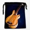 Anpassade gitarr -dragkastpåsar Anpassade tryckta presentpåsar mer storlek 18*22 cm comptri typväskor T1VS#