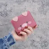 2023 New Cute Carto Pig Designer Wallet PU Leather Women Purse Ladies Trifold Wallets Female Small Mey Purses B1aZ#