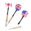 3st Professional Coppers Dart Needle Plating Darts With Dart Flight Sport Steel Needle Tip Darts Throwing Game Toys Copper New