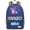 New Stitch Kawaii Boy Girl Kids School Book Bags Mulheres Bagpack Adolescentes Schoolbags Canvas Travel Laptop Backpack 32tC #