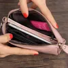 fi Mulheres LG sacos de Embreagem de Couro Genuíno Senhora Moeda Bolsa Feminina Zíper Pulseira Carteira Móvel phe saco billfold Y6l9 #