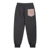 Men's and women's sweatpants overalls sweat Harlan foldable stretch pants jogging elastic pants designer#013