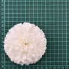 10cm30PCS Large Artificial Pompom Silk Flowers Head Hydrangea Home Wedding Decoration DIY Scrapbooking Fake Flower Wreaths 240325