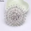 Brooches Donia Jewelry European And American Court Rhinestone Brooch High-end Gift Ladies Coat Scarf Accessories Alloy