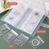 Opbergzakken Luluhut Transparante Sieraden Organizer Tas Anti-oxidatie Voor Oorbellen Boek Geheime Ring Helder Stof