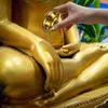 Skålar buddhist som erbjuder koppar buddha offer leveranser vattenförsörjning kopp för enkla verktyg