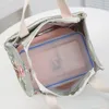 portable Floral Print Lunch Bag Thermal Insulated Lunch Box Tote Cooler Functial Handbag Student Bento Pouch Food Storage Bags k82r#