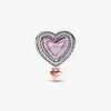 Two-tone Openwork Mom & Heart Charm Pandoras 925 Sterling Silver Luxury Charm Set Bracelet Making Beaded charms Designer Necklace Pendant Original Box Fast Shipping