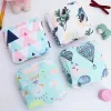 Femmes Carto Carto Mini Cosmetic Sacs Lipstick Sanitary Pad Storage Sac Fi Ladies Beauty Makeup Organizer Bag Purse Pouche Q5K0 #