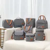 Femmes Portable isolé boîte à lunch sac fourre-tout famille voyage pique-nique boisson fruits frais dame refroidisseur sac bento W8oi #